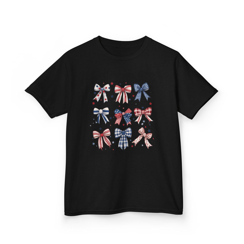 Kids Patriotic Bow Tee