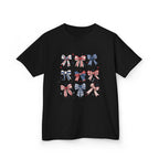 Kids Patriotic Bow Tee
