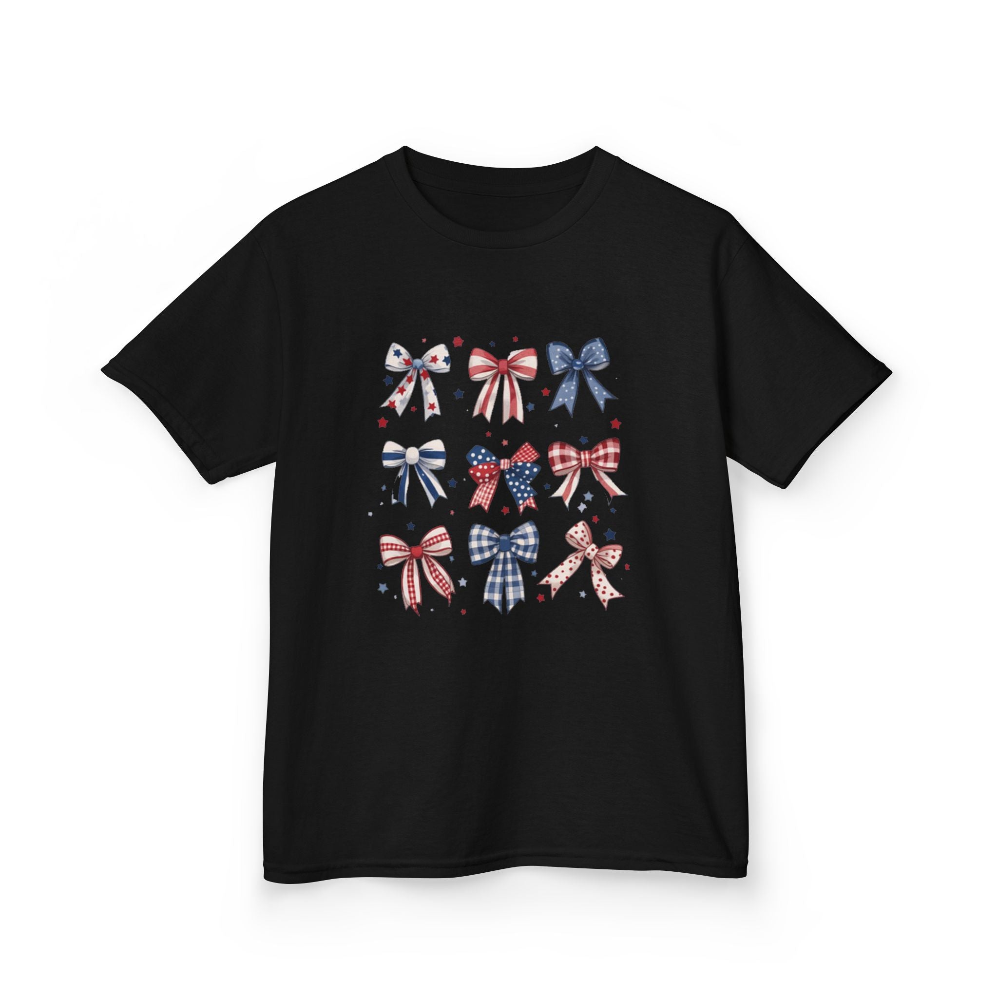 Kids Patriotic Bow Tee