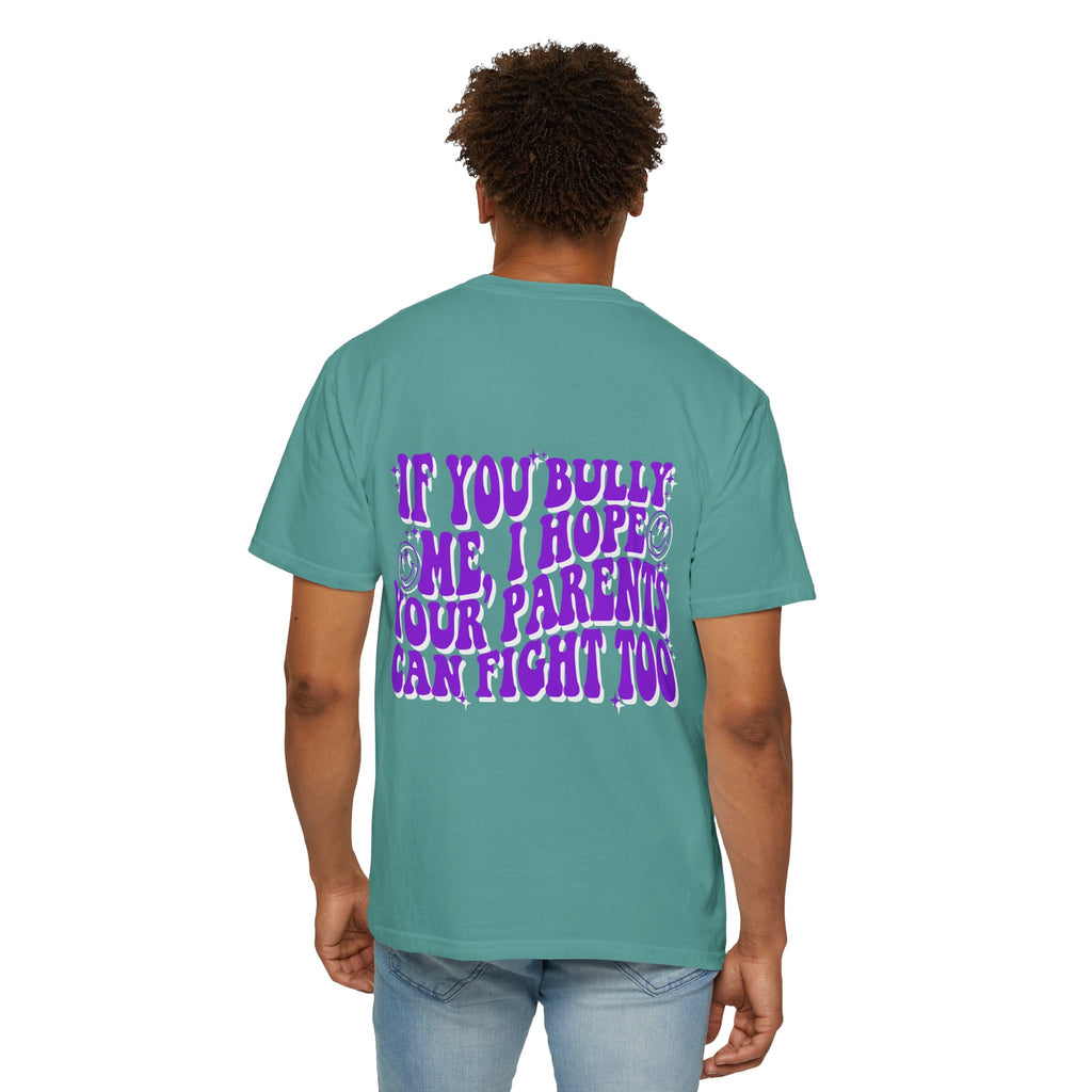 "If You Bully Me..." Drippy Smile Graphic Tee