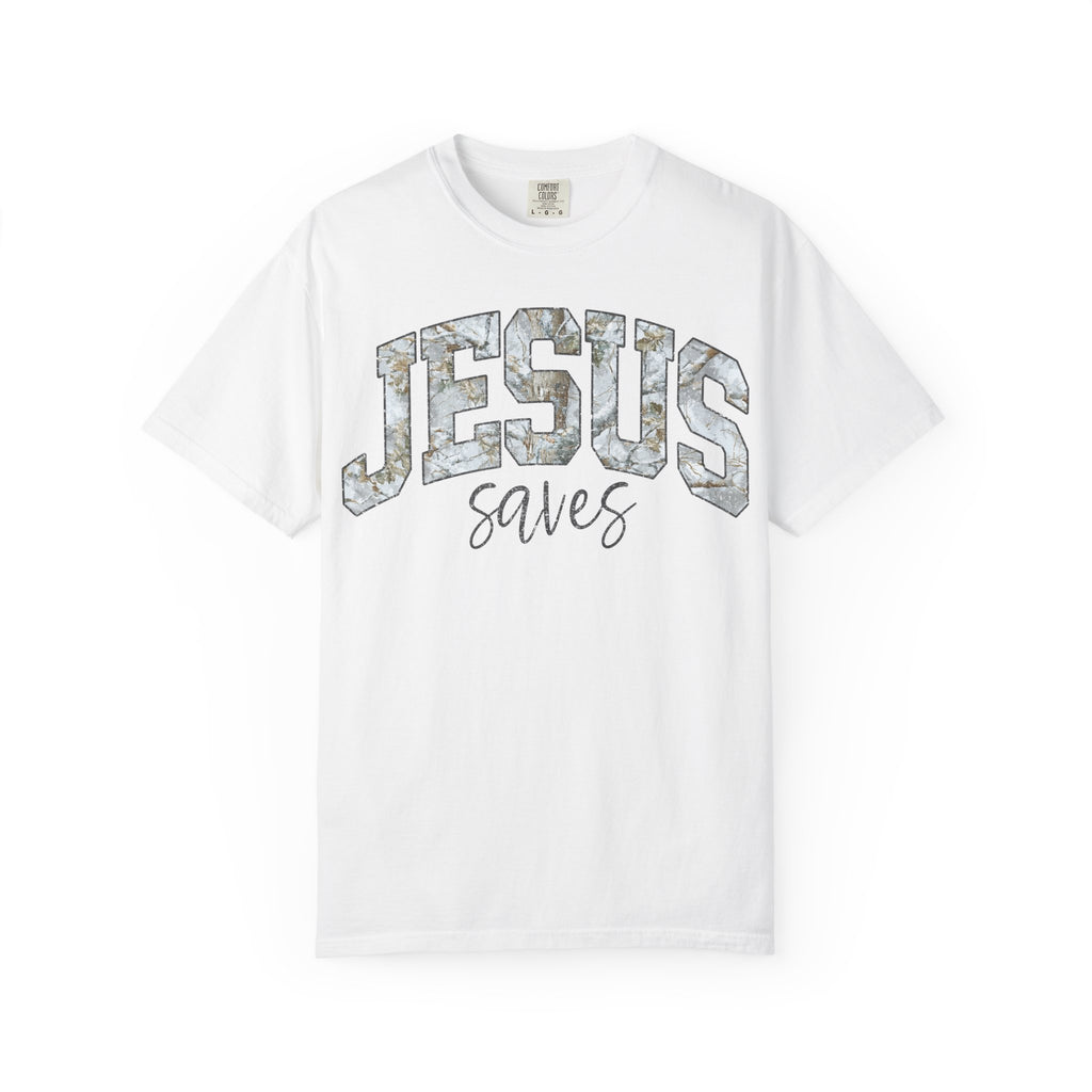 Jesus Saves CAMO T-Shirt