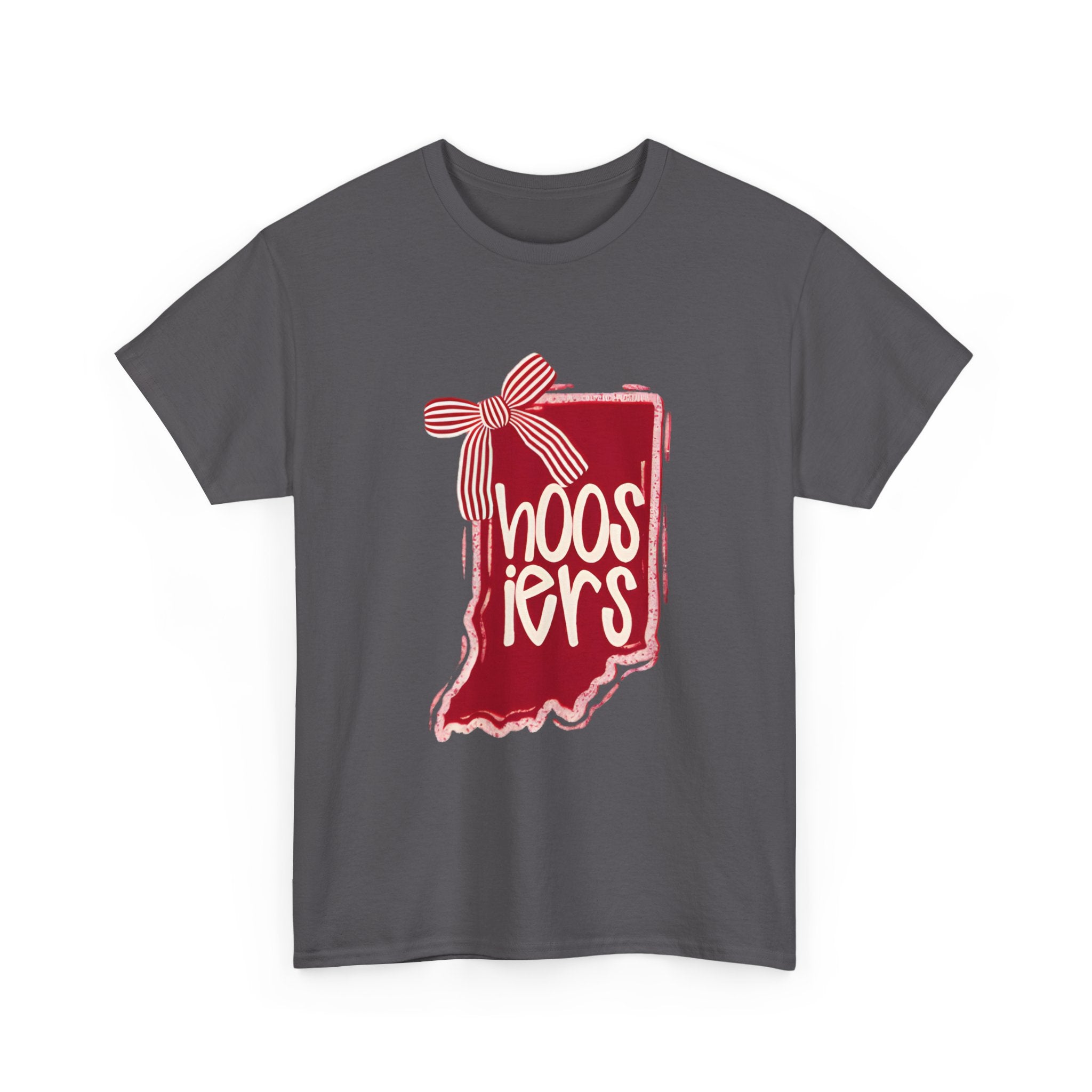 Indiana Hoosiers State with Bow Tee