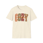 Plaid & Leopard Fall Graphic T-Shirt