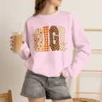 Gigi Patchwork Crewneck Sweatshirt
