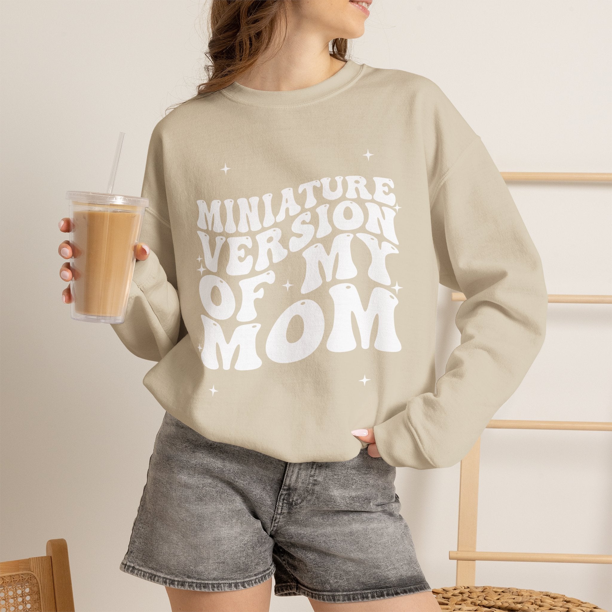 Miniature Version of My Mom- Unisex Crewneck