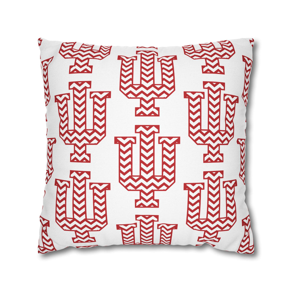 IU Chevron White Pillowcase