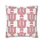 IU Chevron White Pillowcase