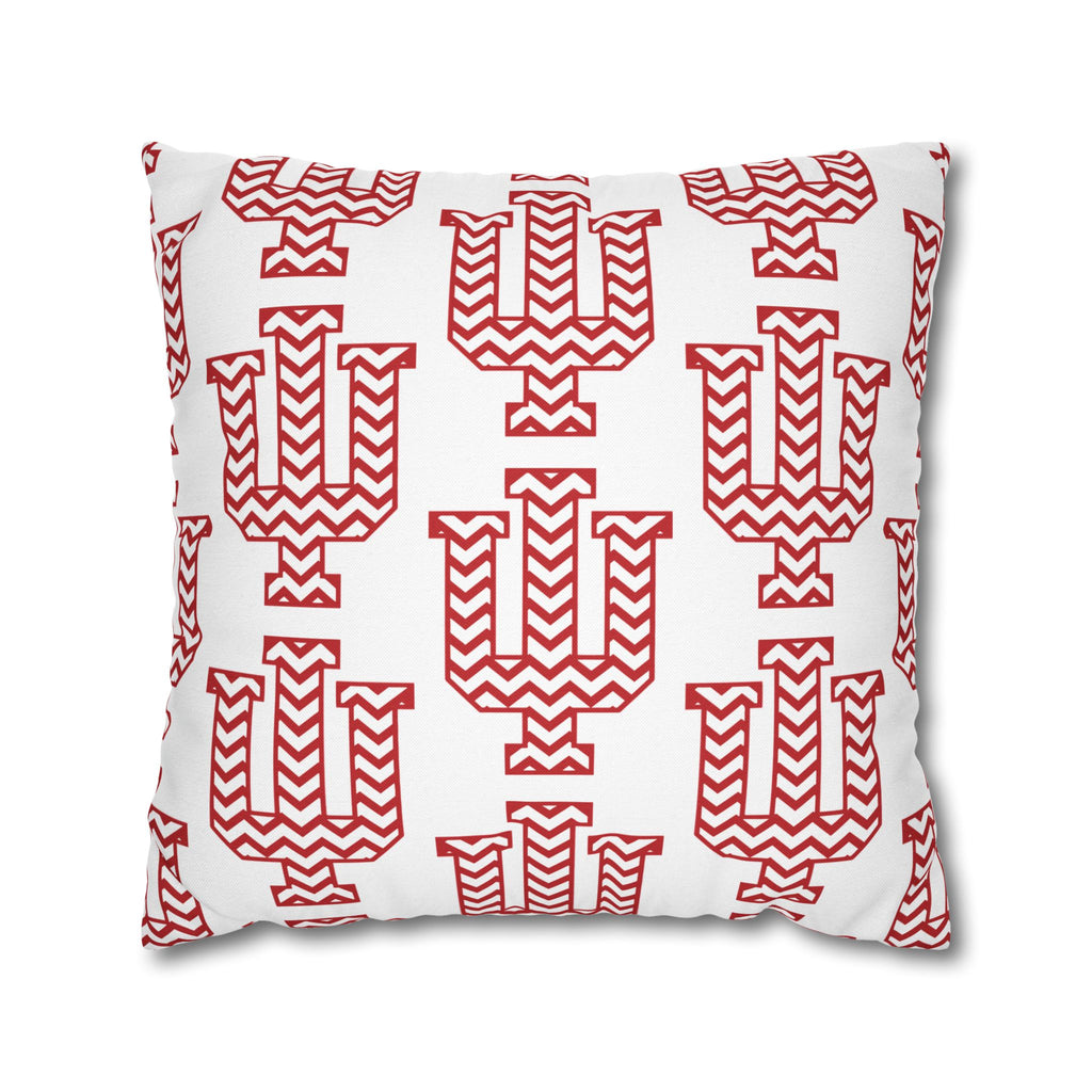 IU Chevron White Pillowcase