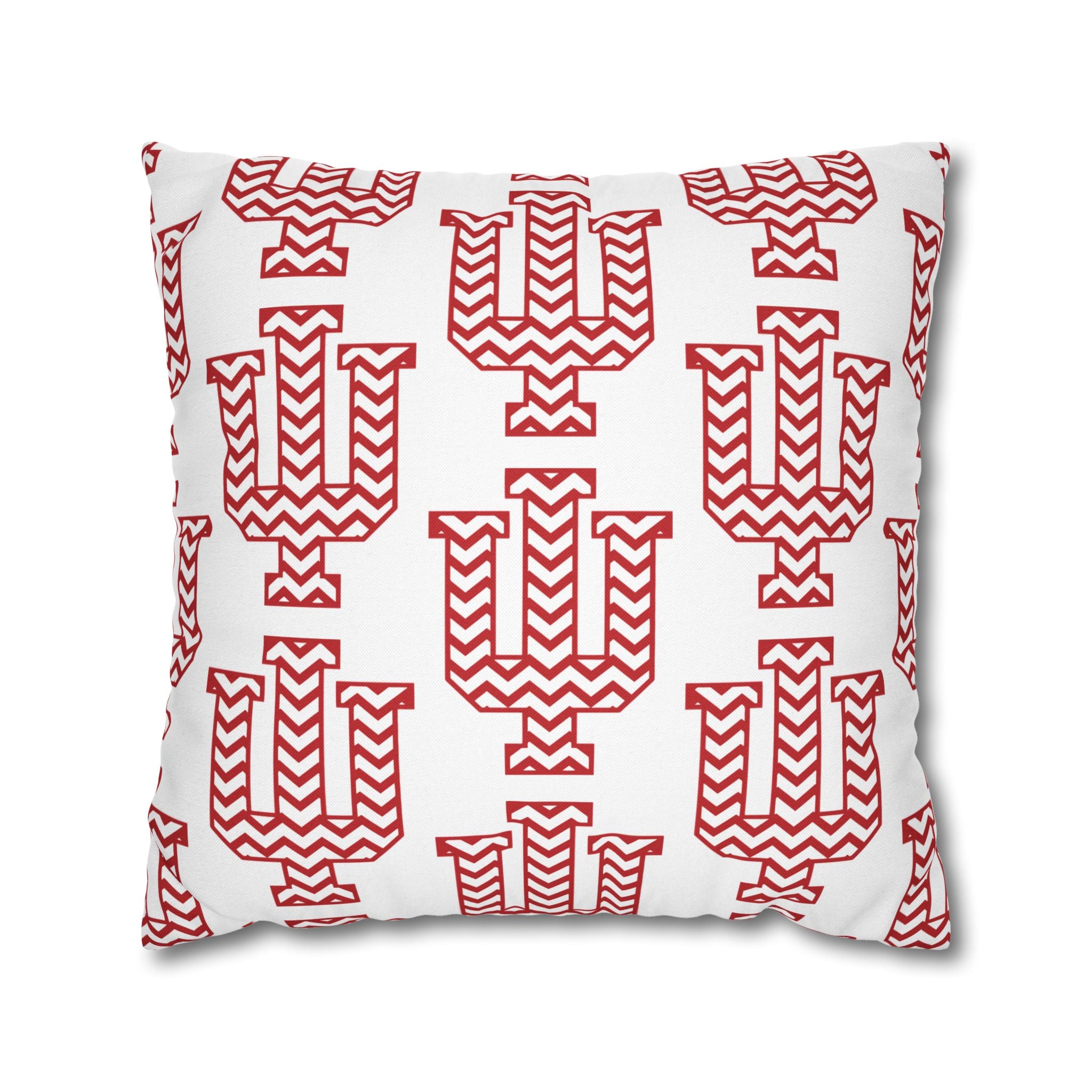 IU Chevron White Pillowcase