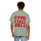 Good Vibes Only-Retro Smile Tee