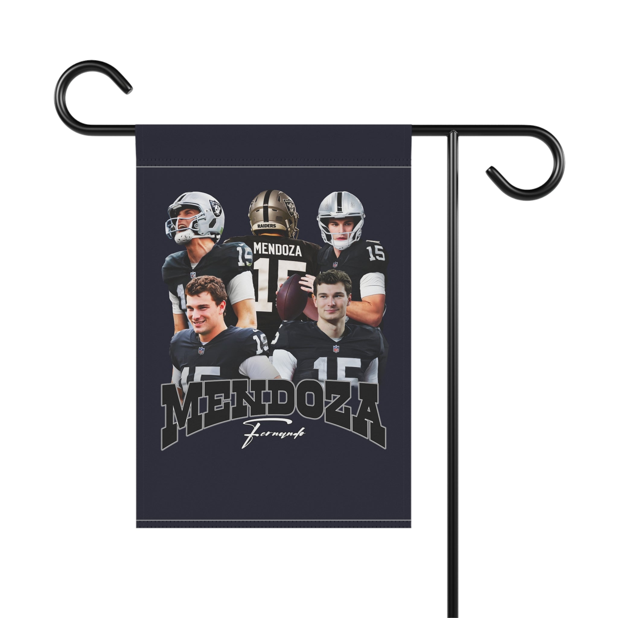 Mendoza Football Collage Garden & House Banner