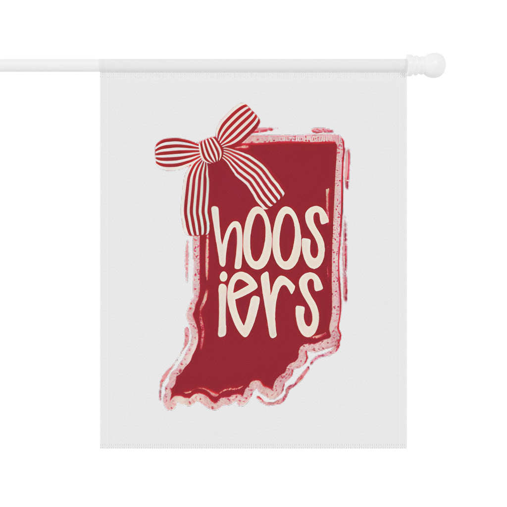 Indiana 'Hoosiers' with Bow Garden Flag