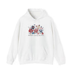 Floral Friend 4th of July Hoodie