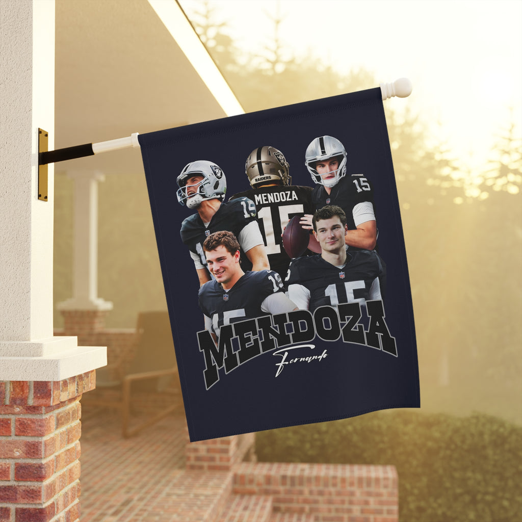 Mendoza Football Collage Garden & House Banner