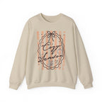Cozy Season Striped Crewneck Sweatshirt