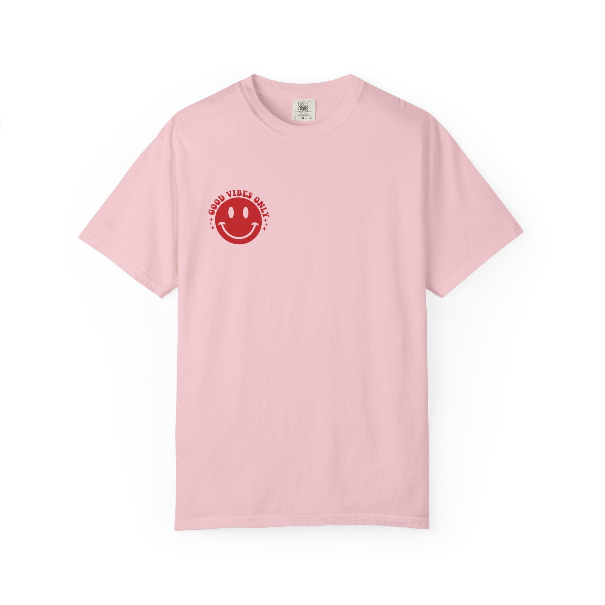 Good Vibes Only-Retro Smile Tee