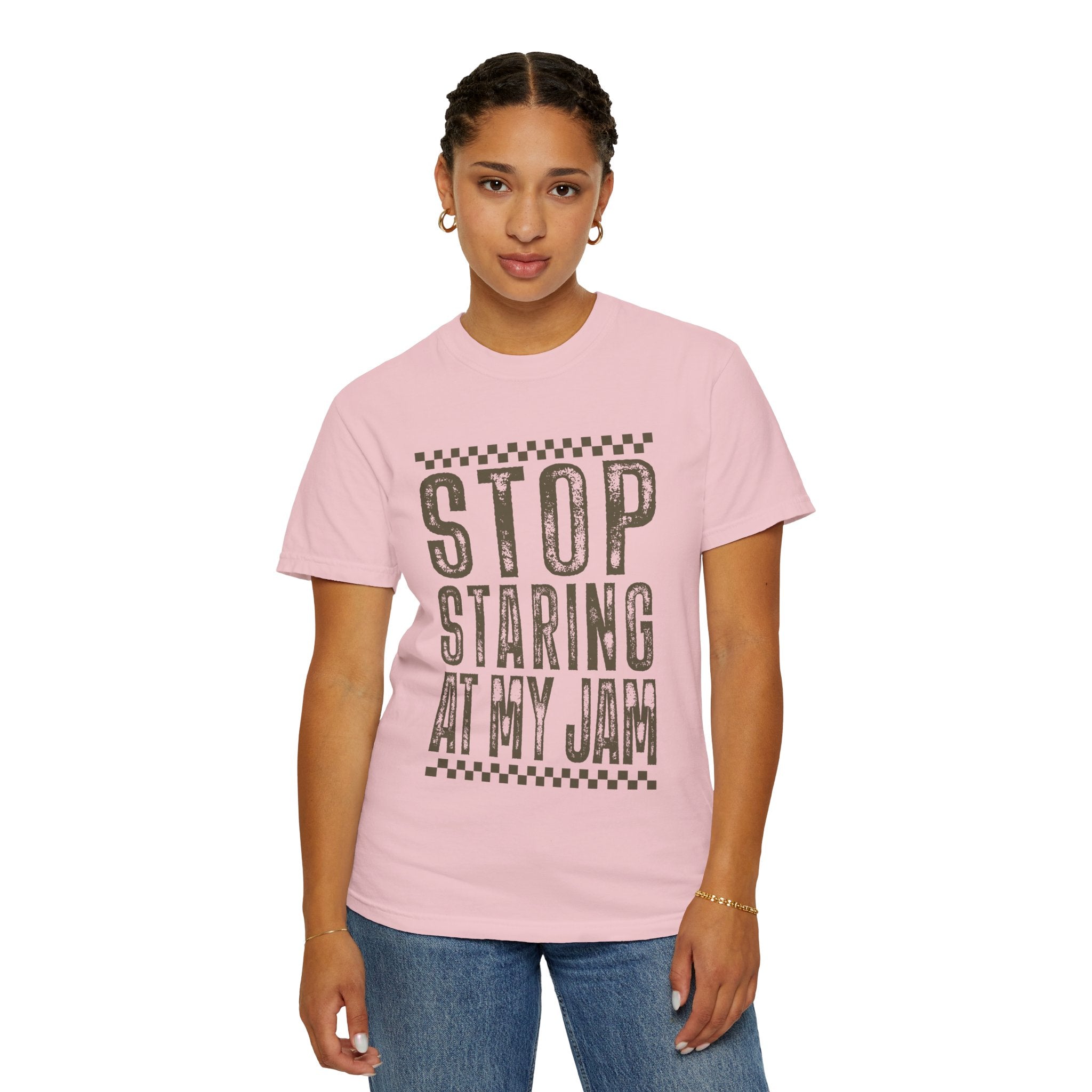 Stop Staring At My Jam Funny T-Shirt