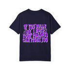 "If You Bully Me..." Drippy Smile Graphic Tee