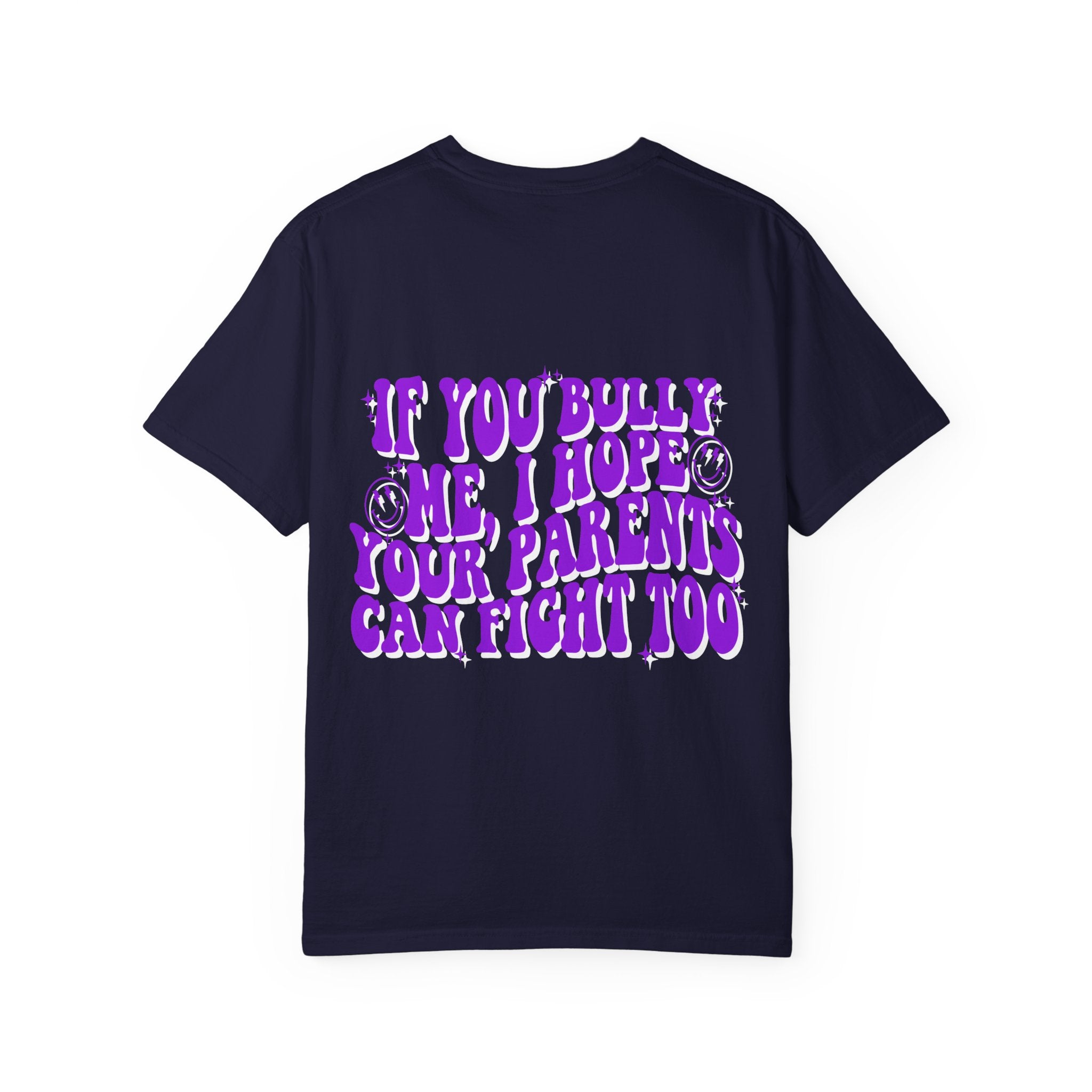 "If You Bully Me..." Drippy Smile Graphic Tee