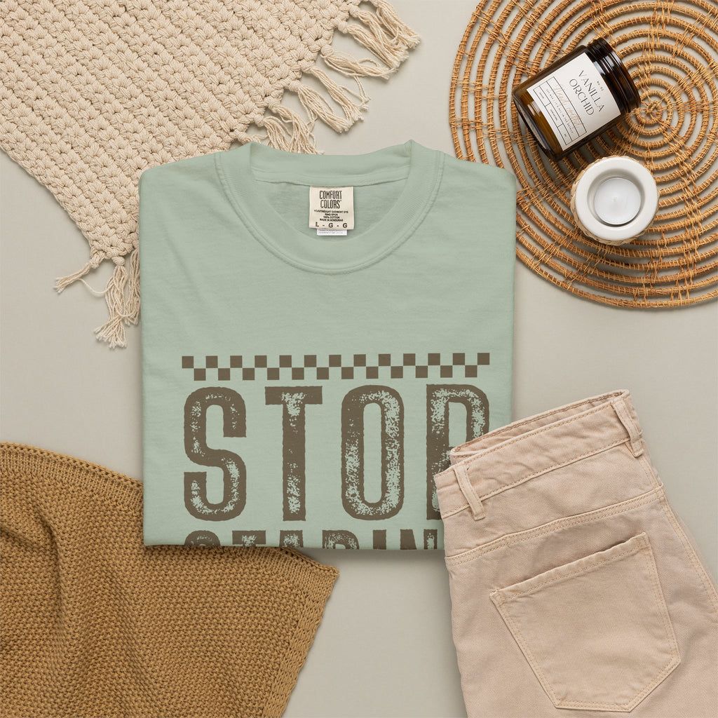Stop Staring At My Jam Funny T-Shirt