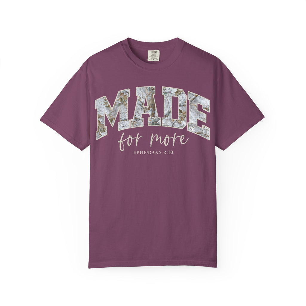 'MADE FOR MORE' CAMO T-Shirt