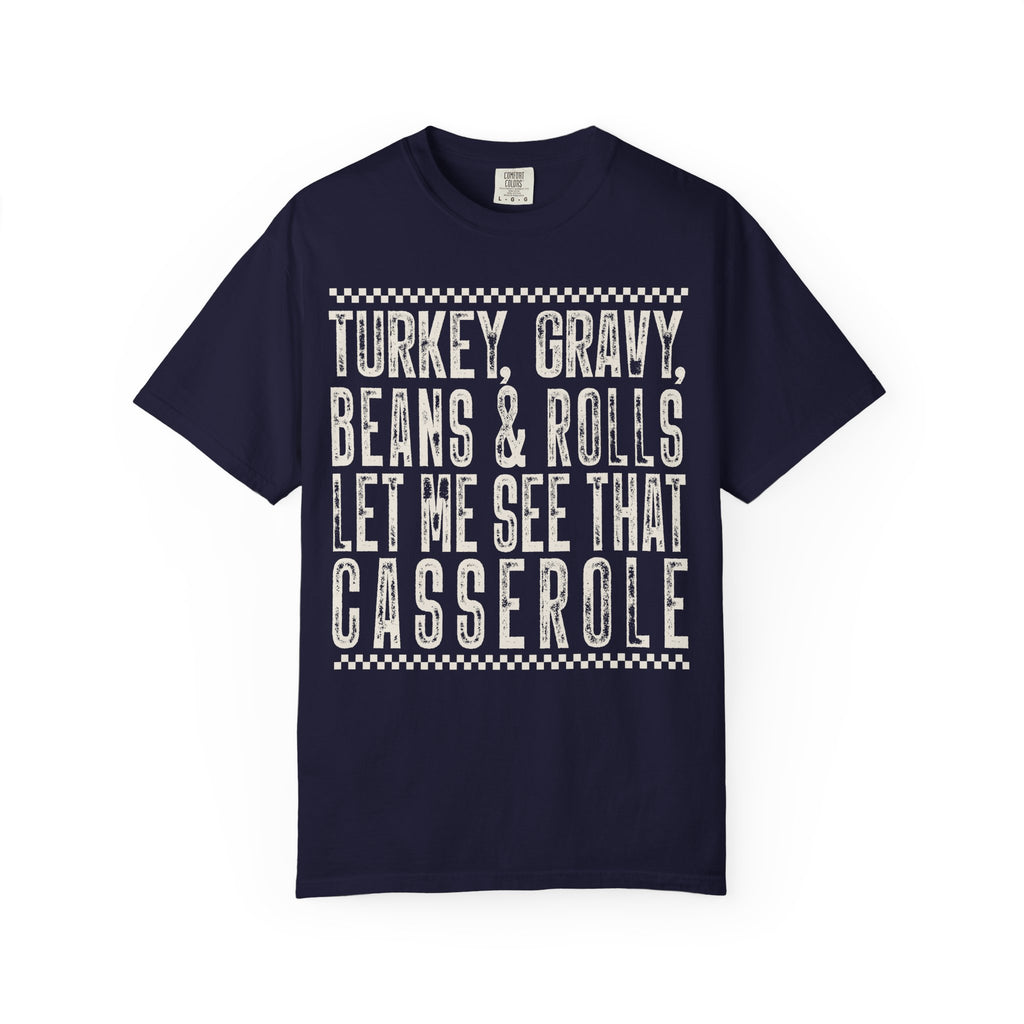 Thanksgiving Casserole Graphic T-Shirt