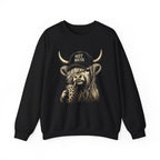 'Hot Mess' Cow Graphic Crewneck