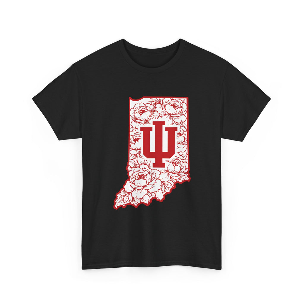 Indiana Floral State Tee