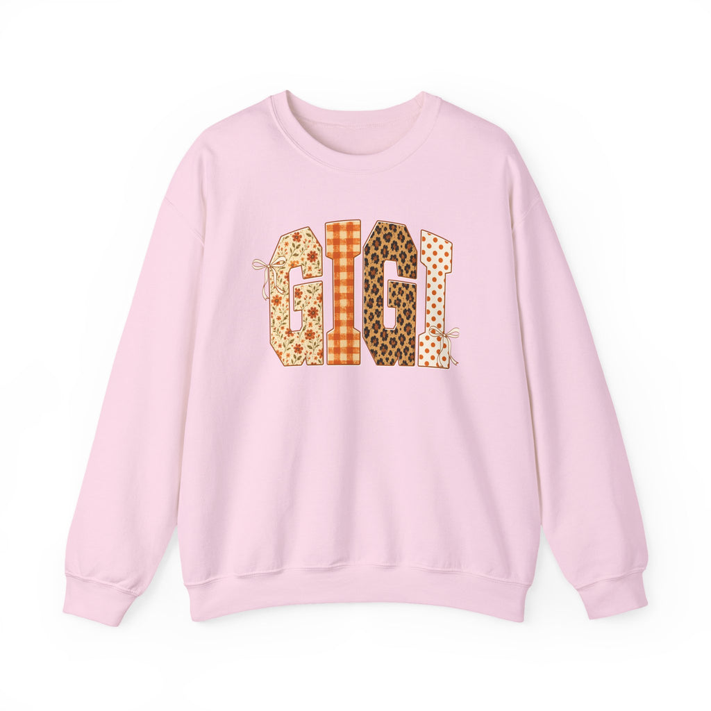 Gigi Patchwork Crewneck Sweatshirt