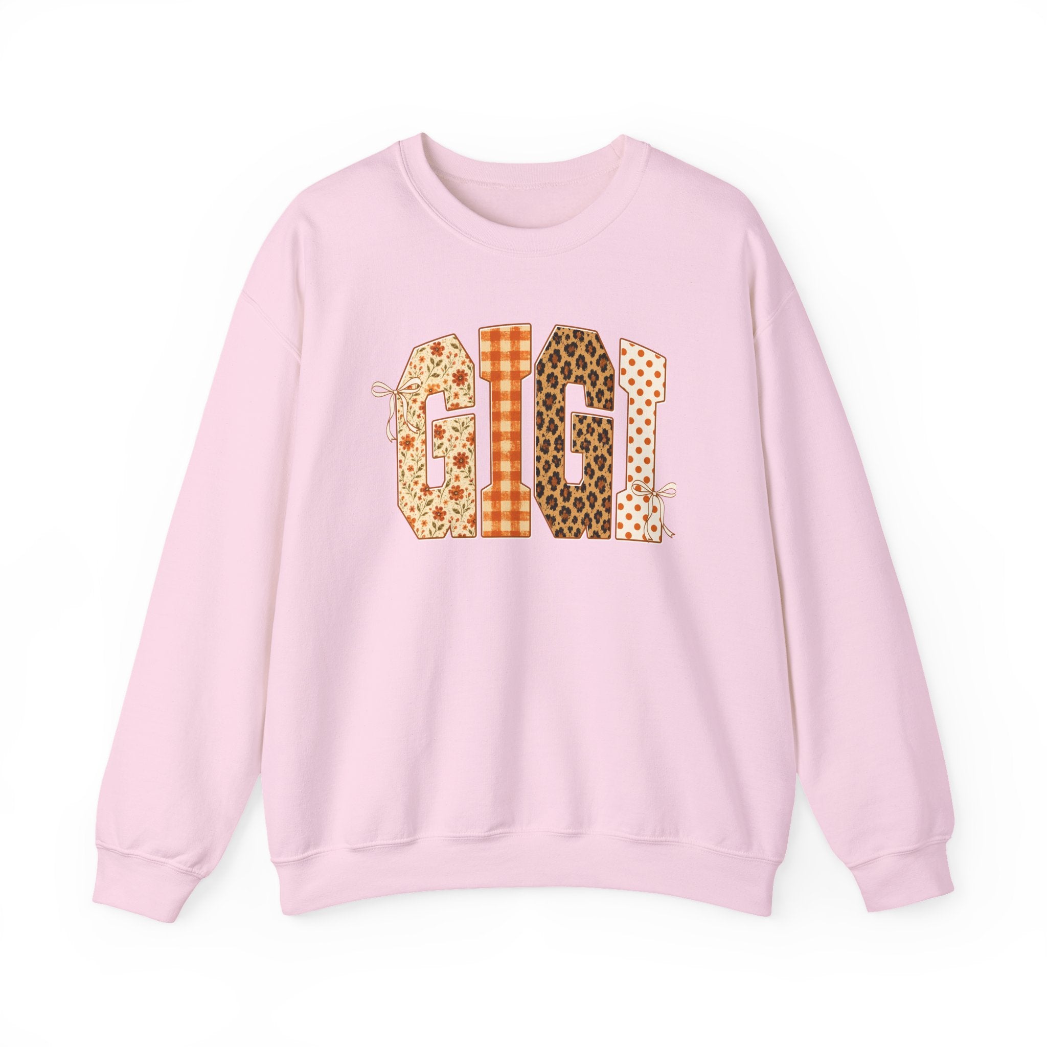 Gigi Patchwork Crewneck Sweatshirt