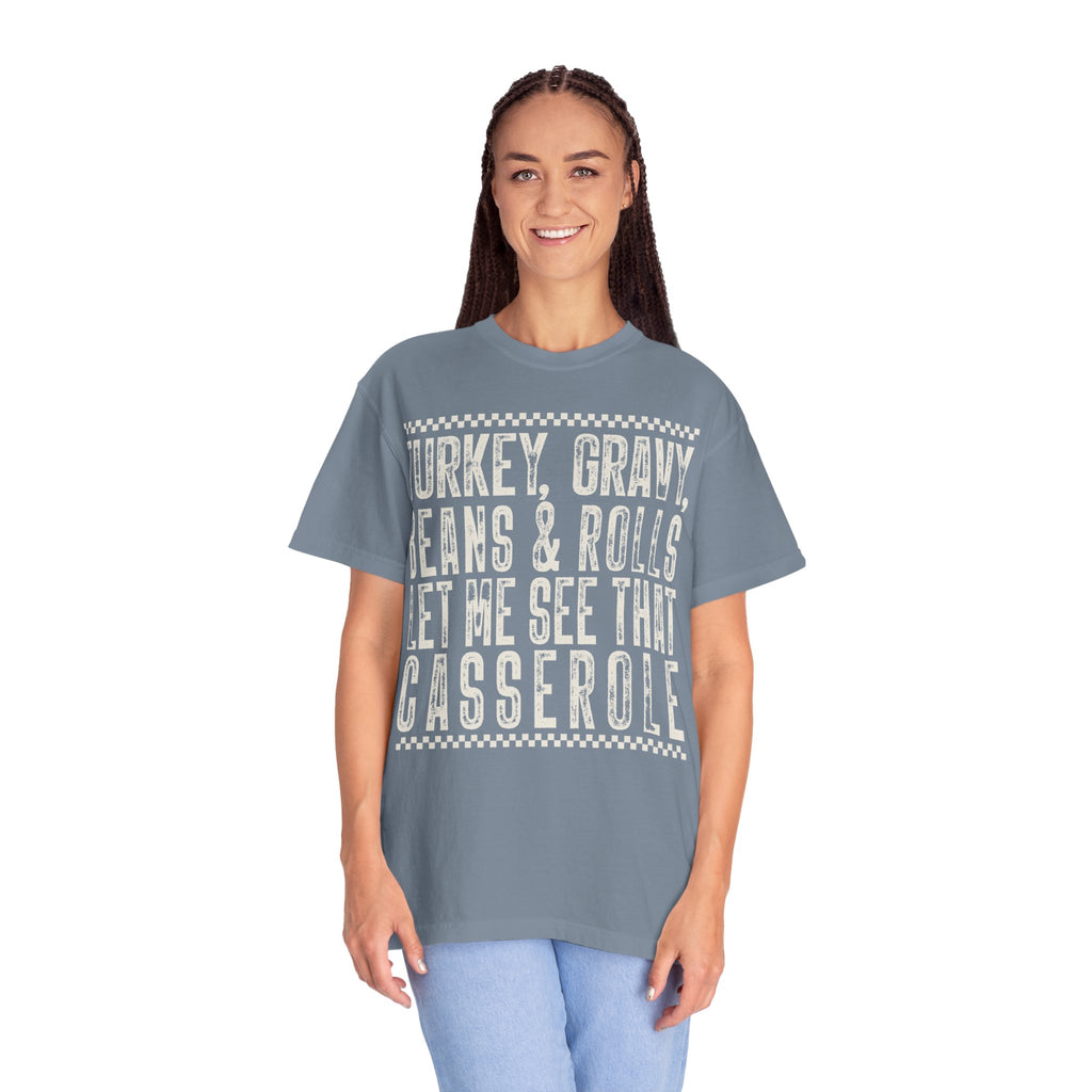 Thanksgiving Casserole Graphic T-Shirt