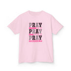Kids "Pray On It, Pray Over It, Pray Through It" Tee