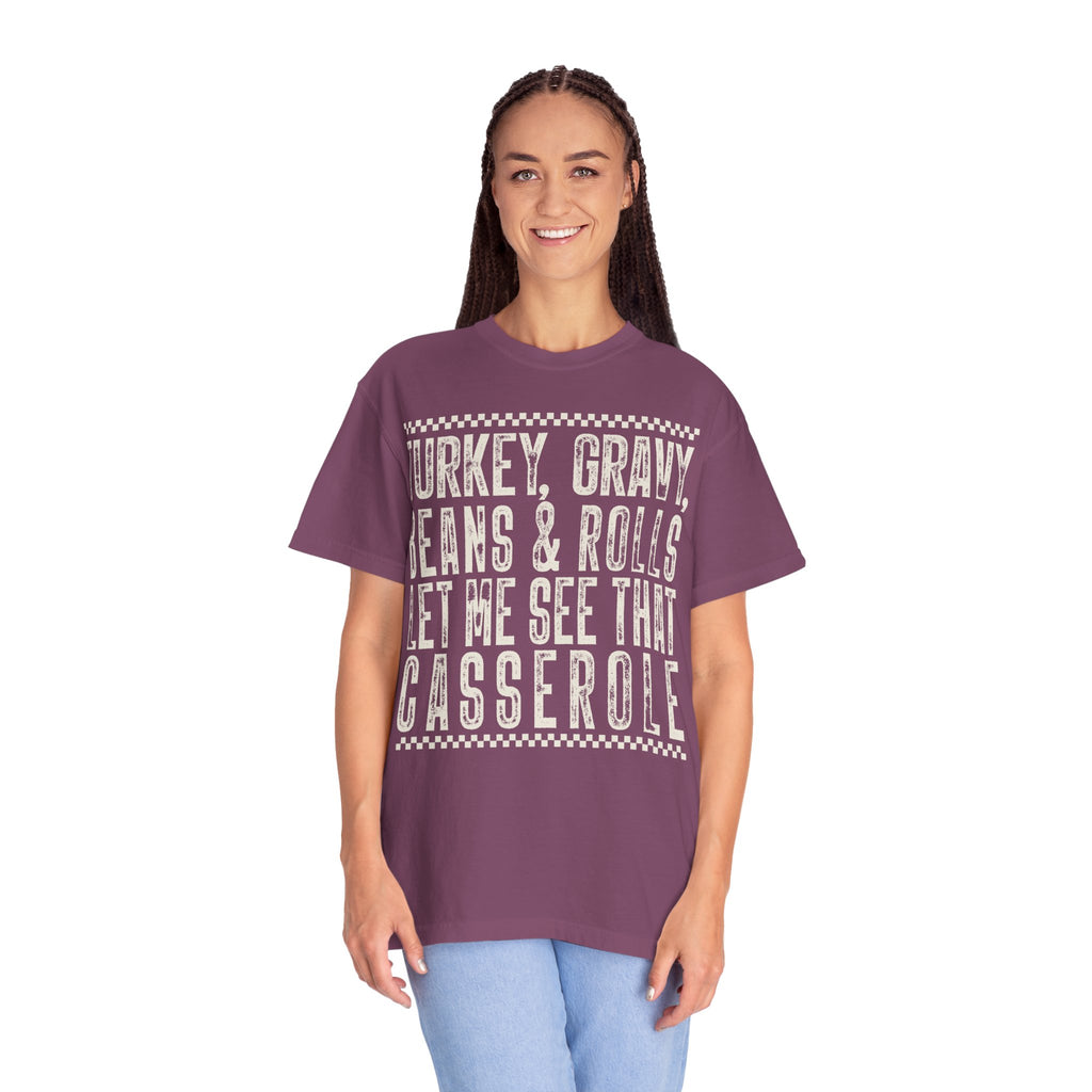 Thanksgiving Casserole Graphic T-Shirt