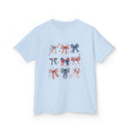 Kids Patriotic Bow Tee