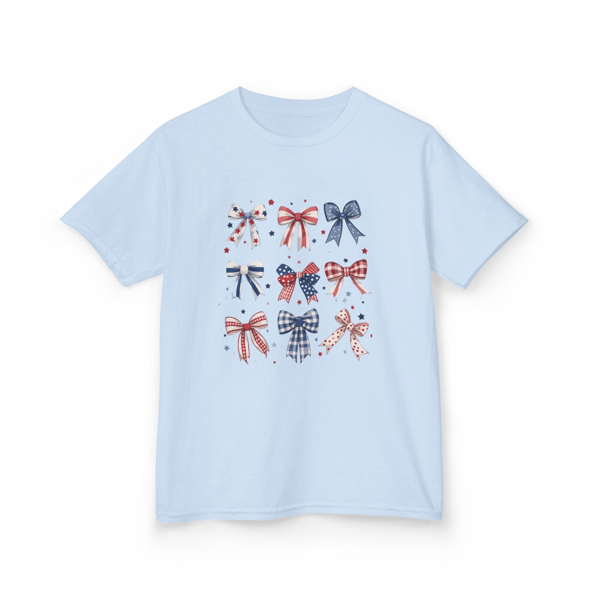 Kids Patriotic Bow Tee