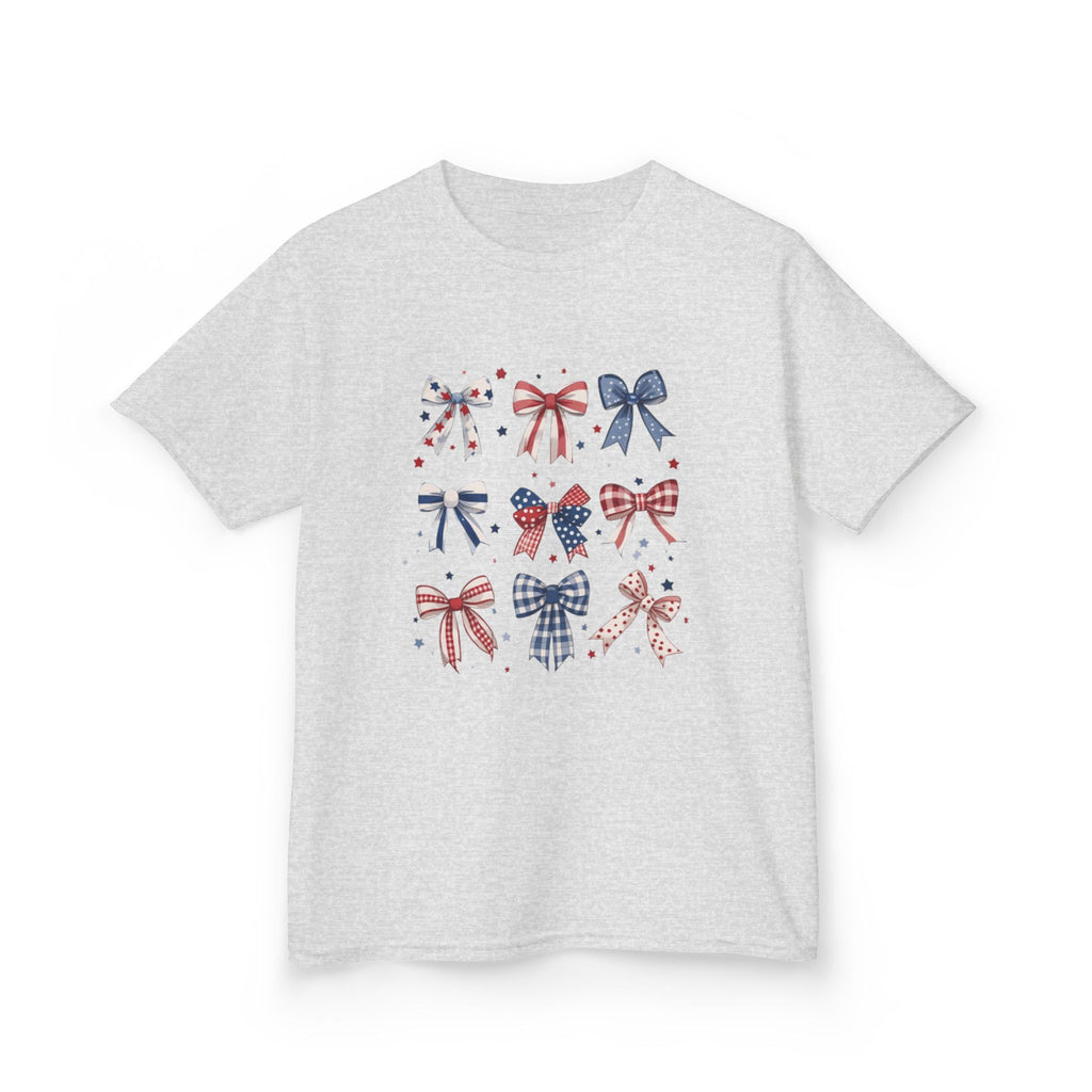 Kids Patriotic Bow Tee