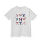 Kids Patriotic Bow Tee
