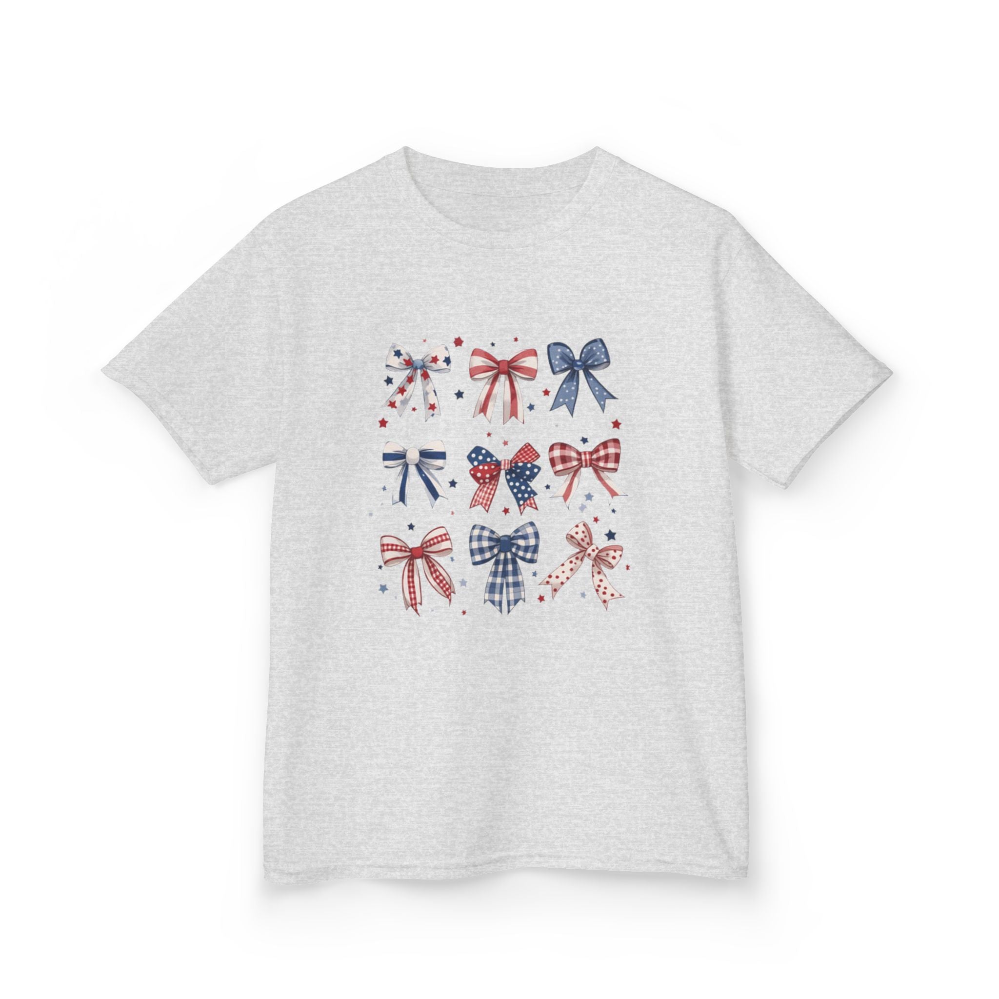 Kids Patriotic Bow Tee