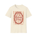 Autumn Girly Vintage Ribbon Fall T‑Shirt