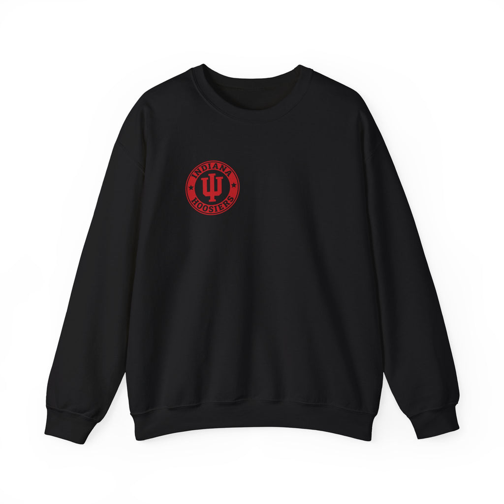 Indiana Hoosiers Retro Circle Crewneck