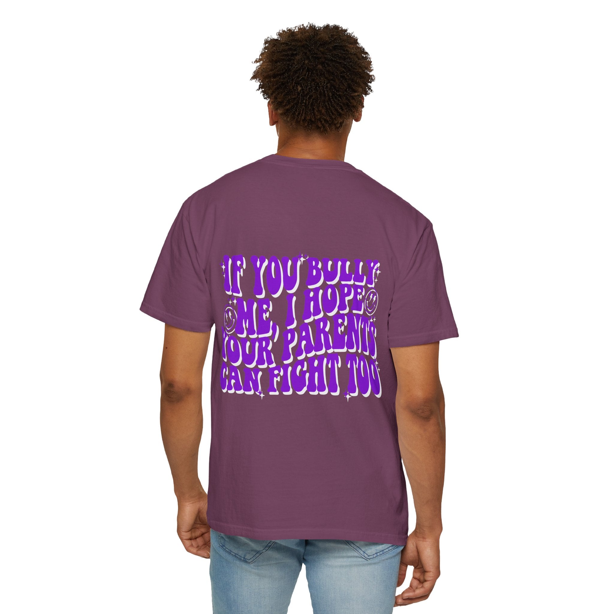 "If You Bully Me..." Drippy Smile Graphic Tee