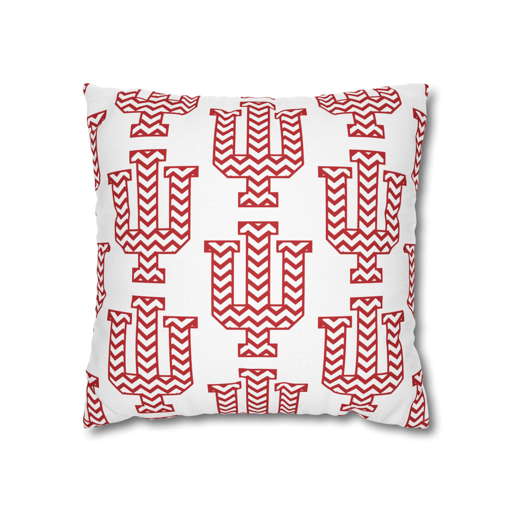IU Chevron White Pillowcase