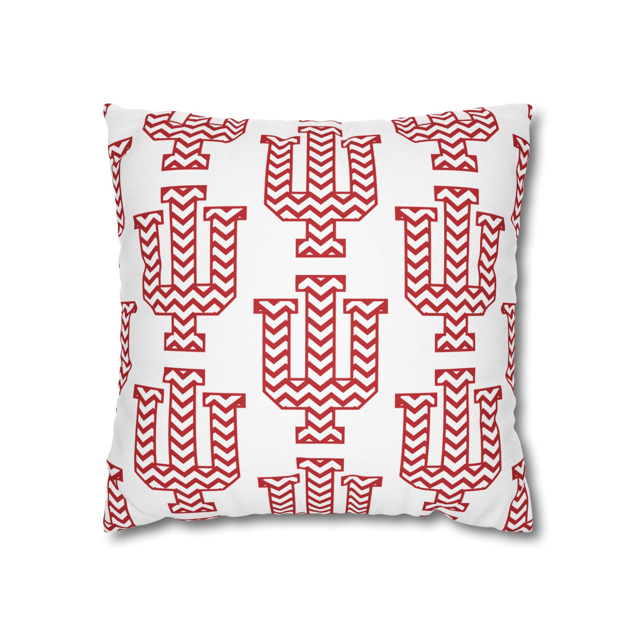 IU Chevron White Pillowcase