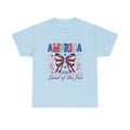 "America 1776 Land of the Free"  Tee