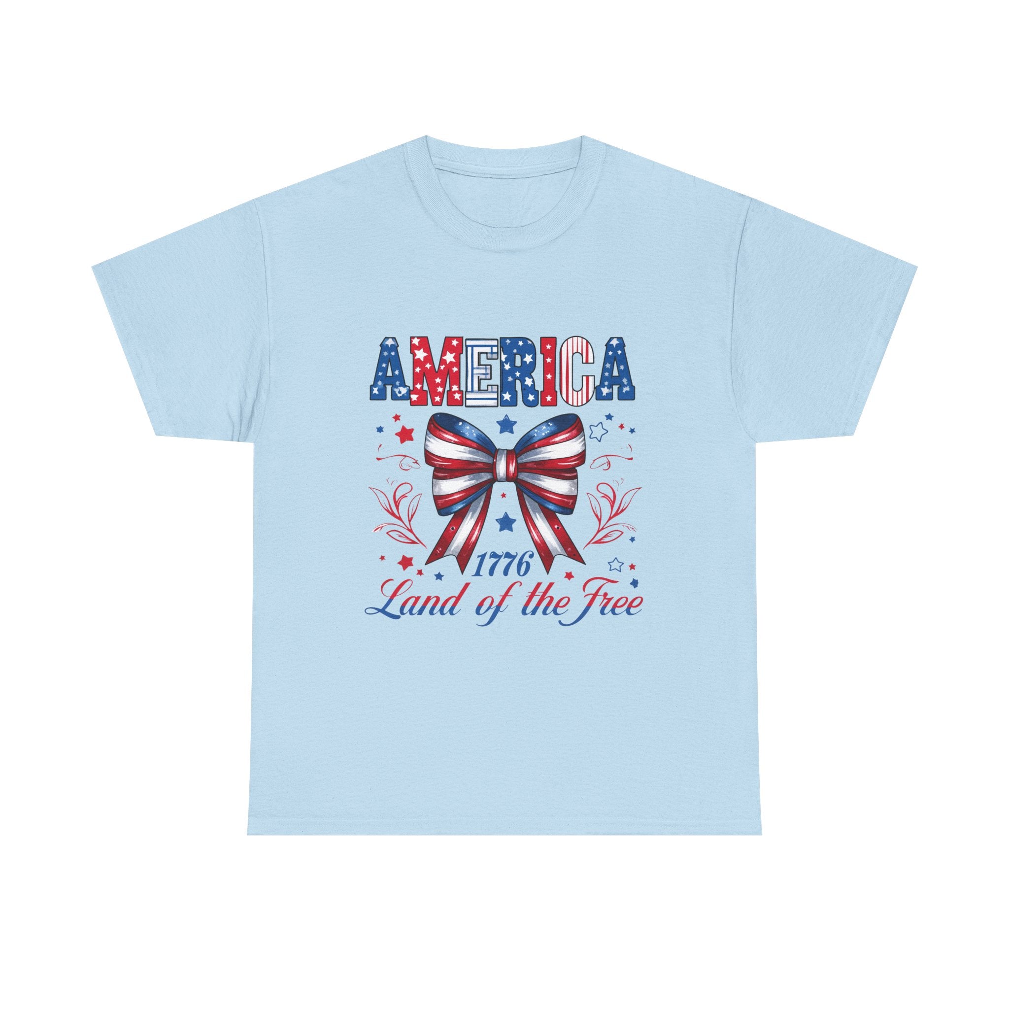 "America 1776 Land of the Free"  Tee