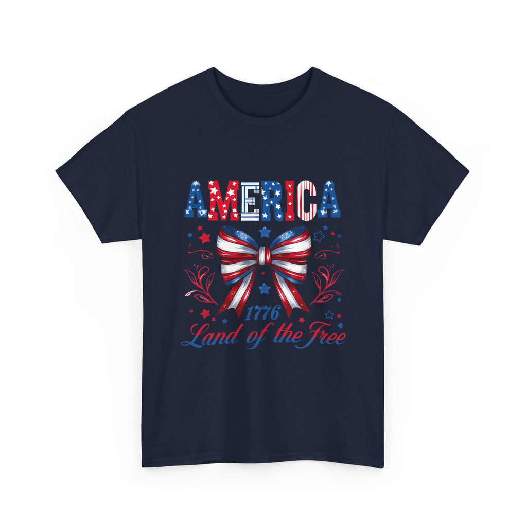 "America 1776 Land of the Free"  Tee