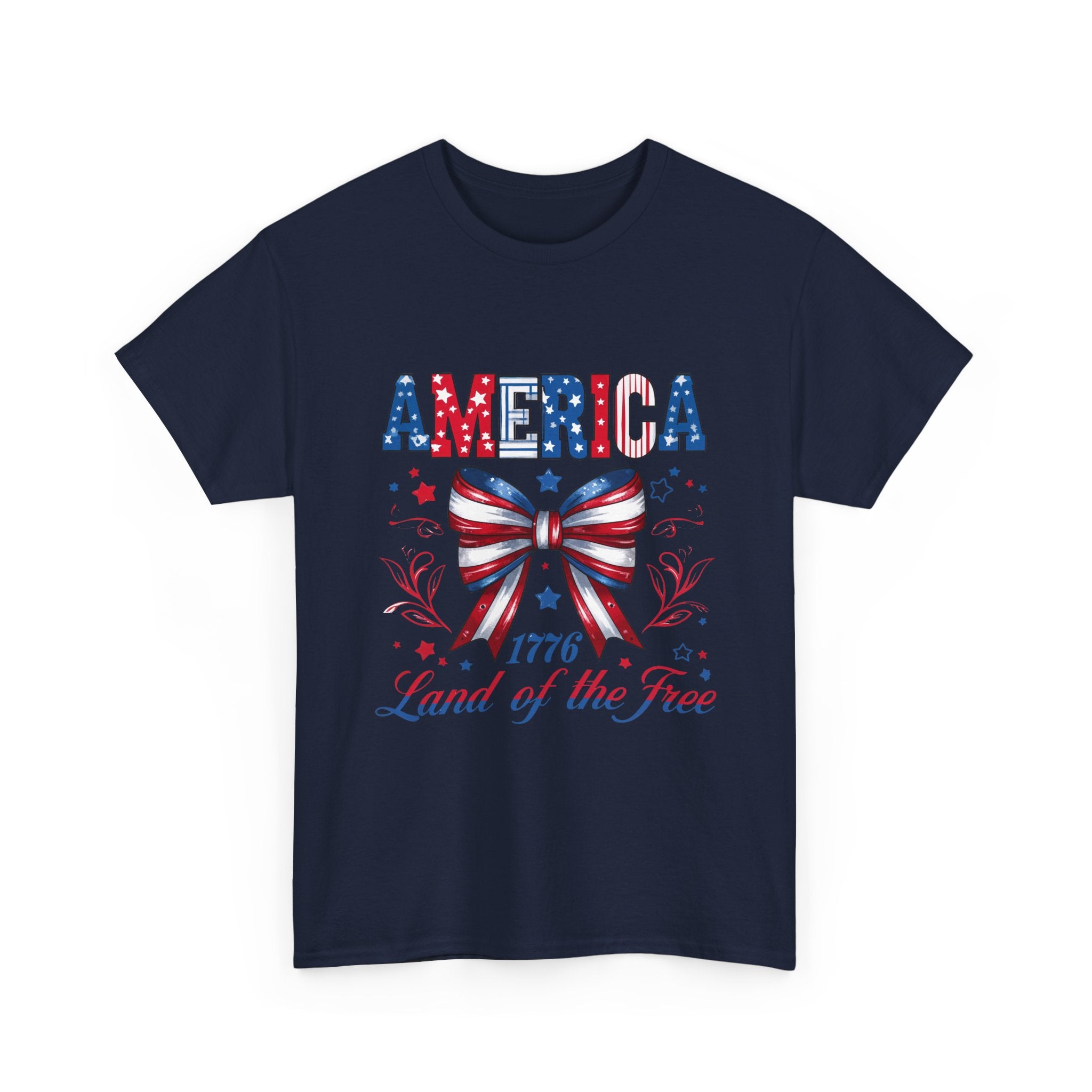 "America 1776 Land of the Free"  Tee
