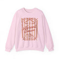 Harvest Season Striped Crewneck Sweatshirt