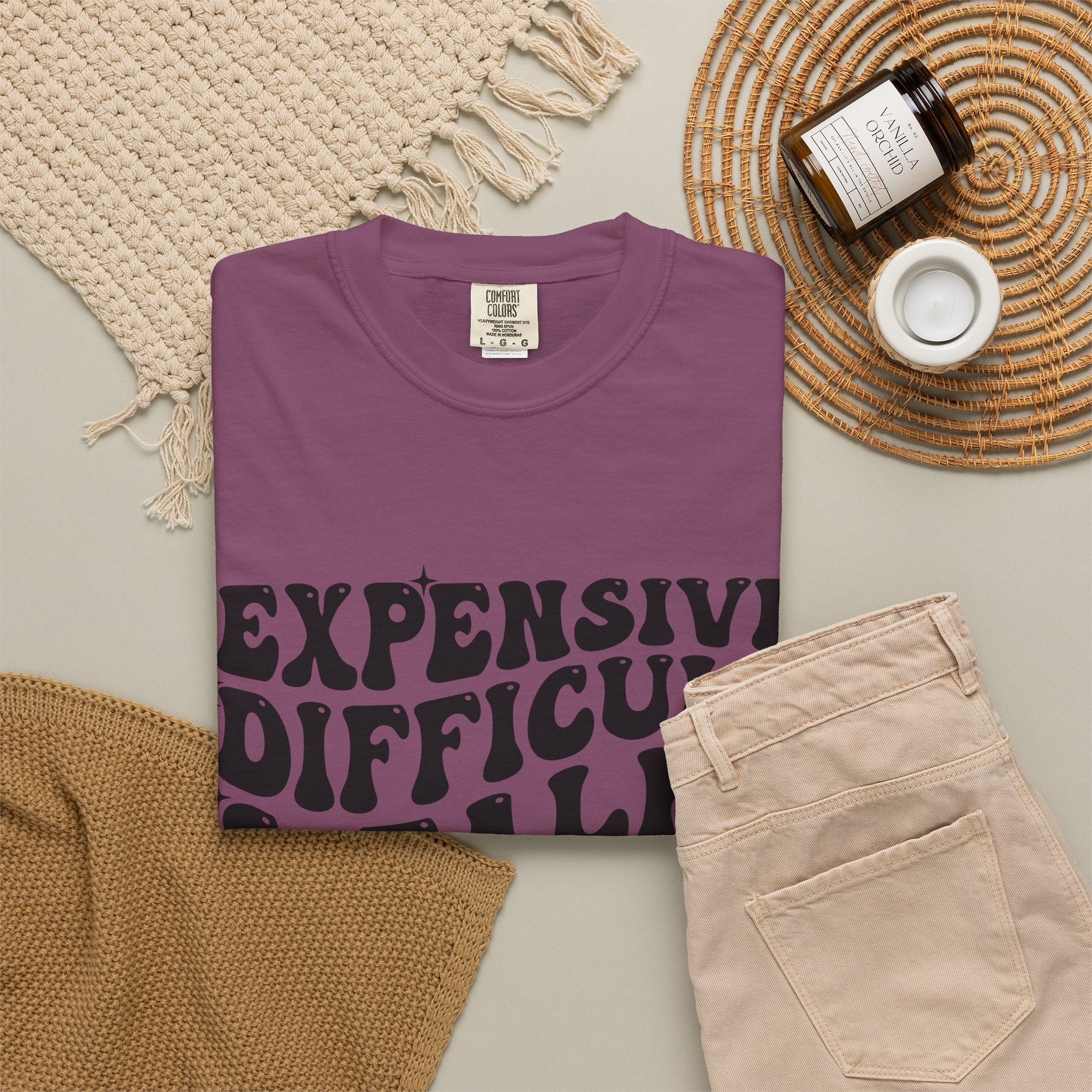 "Expensive, Difficult & Talks Back" Retro Tee