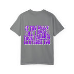 "If You Bully Me..." Drippy Smile Graphic Tee